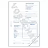 Registro amministrativo Avery 506 blu bianco