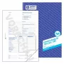 Registro amministrativo Avery 506 blu bianco