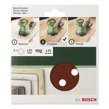 Bosch 2609256A30 5 pz. platorello abrasivo