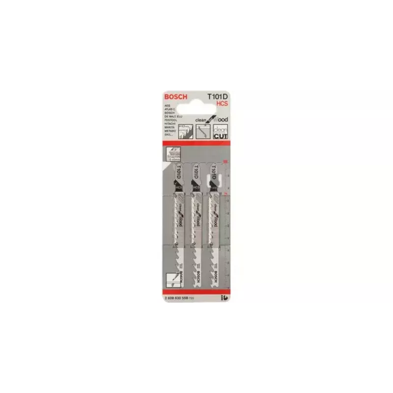 Lama per seghetto alternativo Bosch T 101 D Clean per legno