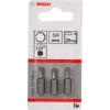 Punta per avvitatore Bosch 2607001722 extra dura Hex 3 mm 25 mm 3 pz.
