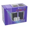 Omnitronic C-40 altoparlante a 2 vie, montabile a parete, 50–20000 Hz, cablato, ABS, bianco