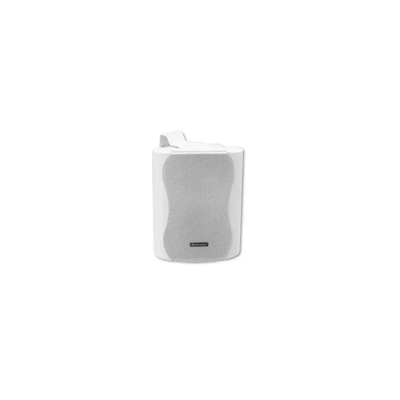 Omnitronic C-40 altoparlante a 2 vie, montabile a parete, 50–20000 Hz, cablato, ABS, bianco