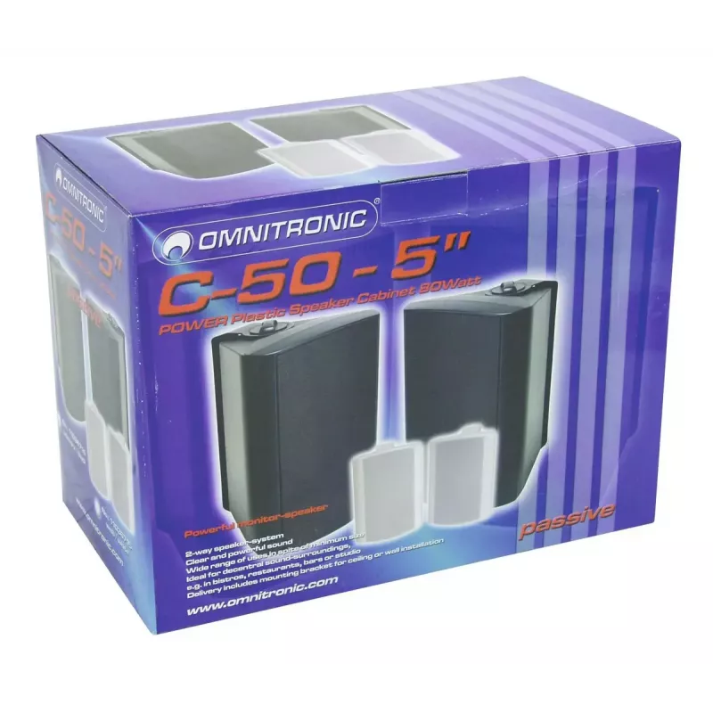 Diffusore a 2 vie Omnitronic 11036714 40 W