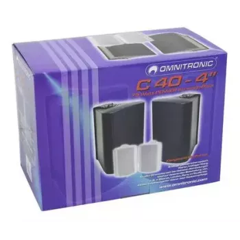 Diffusore a 2 vie Omnitronic C-40 nero con filo 35 W