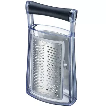 Grattugia a cassa Westmark Trio nero trasparente plastica acciaio inox