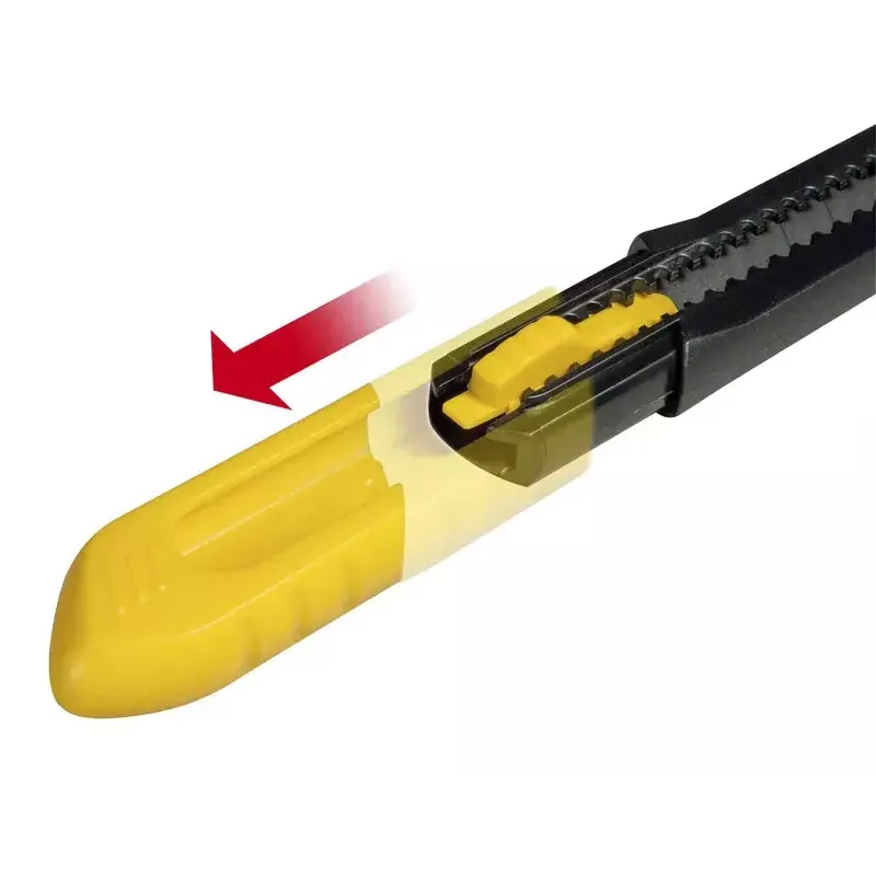 Taglierino Stanley 0-10-150 nero giallo lama a spezzare