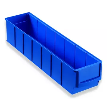 Scatola portaminuteria Allit 456540 polipropilene blu 91x400x81 mm
