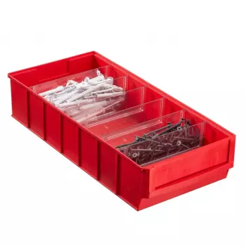 Scatola contenitore Allit ProfiPlus ShelfBox 400B rossa