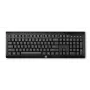 Tastiera wireless HP K2500, full-size (100%), wireless, RF Wireless, nero