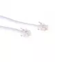MicroConnect cavo telefonico modulare diritto RJ-11 (6 pin), 5 m, bianco (MPK105W)