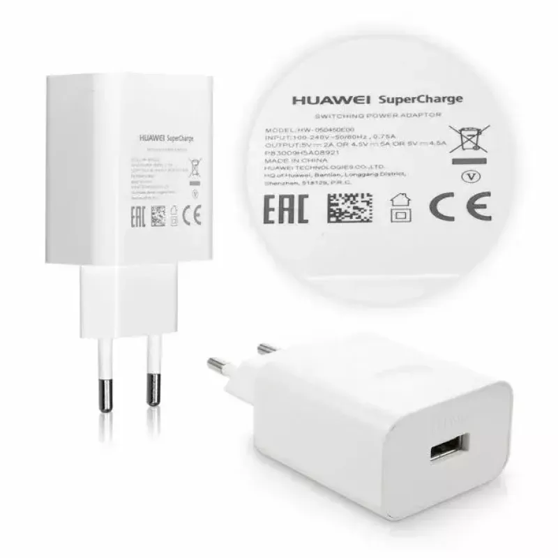 Caricabatterie USB-C HUAWEI HW-050450E00 QuickCharge 5A bianco — alimentatore USB-C
