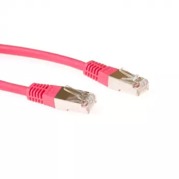 ACT rosso 5 metri cavo patch F/UTP CAT5E con connettori RJ45