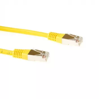 ACT giallo 1,5 metri cavo patch F/UTP CAT5E con connettori RJ45
