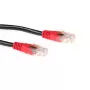 ACT nero 2 metri cavo patch U/UTP CAT6 con connettori RJ45