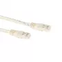 ACT avorio 1 metro cavo patch U/UTP CAT6 con connettori RJ45