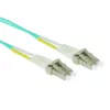 ACT 20 metri LSZH multimodale 50/125 OM3 cavo patch in fibra ottica duplex con connettori LC