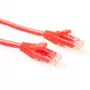 ACT rosso 5 metri cavo patch U/UTP CAT6 a livello di componenti con connettori RJ45