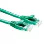 ACT verde 0,5 metri cavo patch U/UTP CAT6 a livello di componenti con connettori RJ45