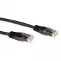 ACT nero 1,5 metri LSZH U/UTP CAT6A cavo patch con connettori RJ45