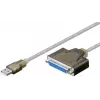 Cavo per stampante USB Goobay 95433 trasparente 1,5 m