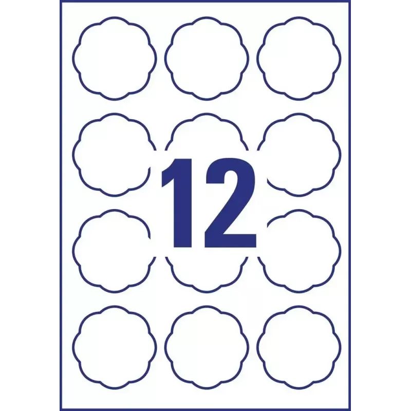 Etichetta per stampante adesiva Avery 5085