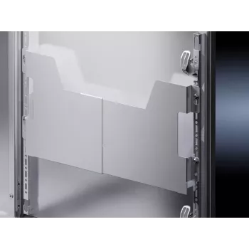 Rittal AX 2515.400 tasca portaschemi, lamiera d'acciaio, per custodie larghe 760/800 mm
