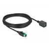 Prolunga USB attiva DeLOCK 85984 12V 5m nero