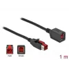 Prolunga USB con alimentazione DeLOCK 85985 24 V 1 m nero