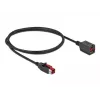Prolunga USB con alimentazione DeLOCK 85985 24 V 1 m nero