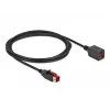 Prolunga USB attiva DeLOCK 85986 24 V 2 m nero