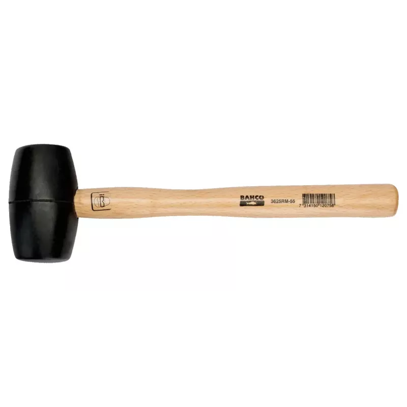 Mazzuolo in gomma con manico in legno Bahco 3625RM-55