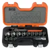 Bahco S140T set di bussole, 14 pz.