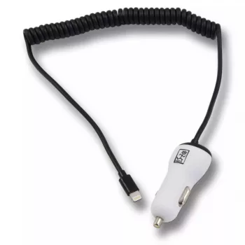 Caricabatterie mobile 2GO 795631 auto accendisigari 12/24V 5V bianco