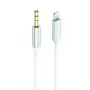 Cavo audio 2GO 797218 1 m 3,5 mm Lightning bianco