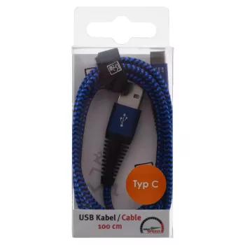 Cavo USB 2GO 795950 1 m USB 3.2 Gen 1 USB B USB C blu