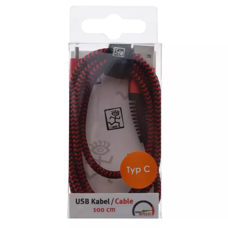 Cavo USB 2GO 795947 USB 3.2 Gen 1 1 m USB B USB C rosso