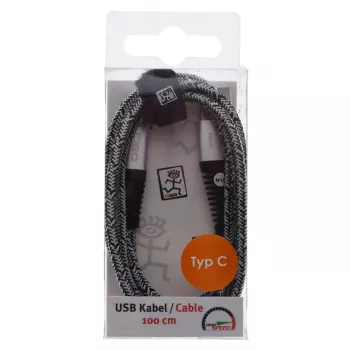 Cavo USB 2GO 795953 USB 3.2 Gen 1 1 m USB B USB C argento