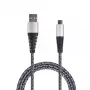 Cavo USB 2GO 795951 1 m USB B Micro-USB B argento