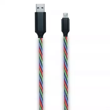 Cavo USB 2GO 797145 1 m USB B Micro-USB B multicolore
