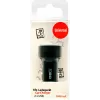 Caricabatterie mobile 2GO 795784 universale nero accendisigari auto 12/24V 2 porte USB