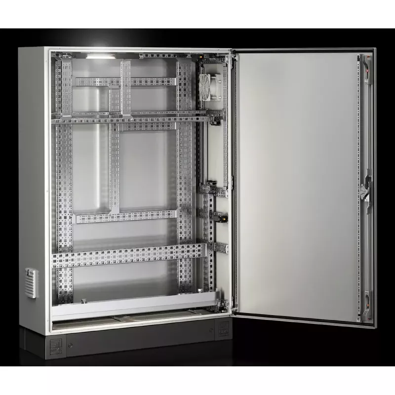 Guida per rack Rittal AX 2394.210, acciaio, 4 pezzi, 800 g ciascuno