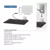 ACT tastiera con filo con lettore smartcard (layout Azerty/BE)