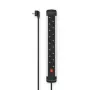 Hama 00223105 ciabatta multipla 1,5 m 8 uscite AC per interni nero, grigio