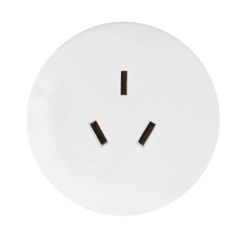 Hama 00223453 adattatore di rete tipo E/F ibrido tipo I (AU) bianco