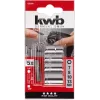 kwb 105000 Set di chiavi a bussola con adattatore da 1/4", 7/8/10/13 mm, 5 pz.