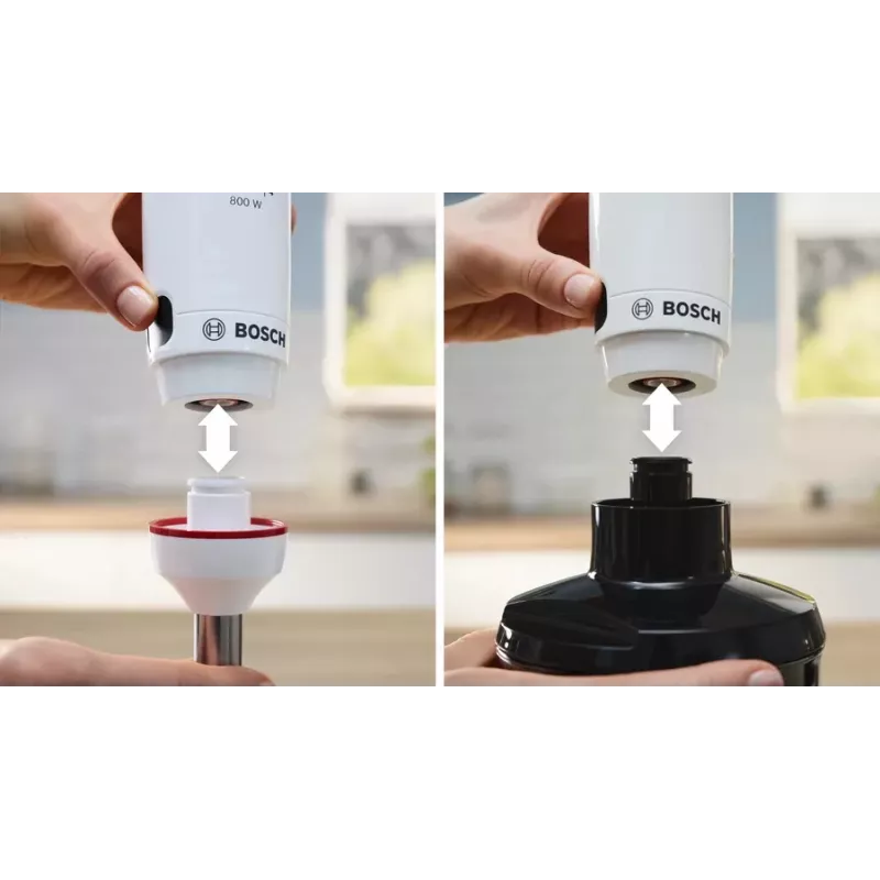 Bosch Serie 4 MSM4W421 frullatore a immersione 800 W nero, bianco