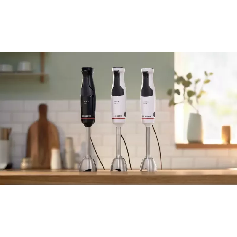Bosch Serie 4 MSM4W421 frullatore a immersione 800 W nero, bianco