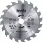 Lama circolare KWB 584359 16 cm per laminato MDF plastica
