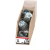 KWB AGGRESSO-FLEX 719236 spazzola a tazza, intrecciata, filo d'acciaio HSS ondulato, per smerigliatrici angolari